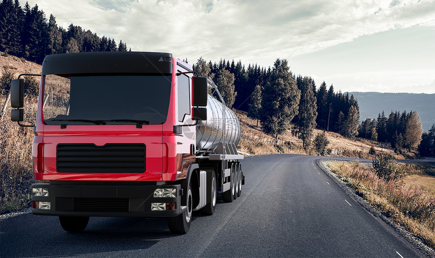 油罐车运输场景 高效与安全的物流关键